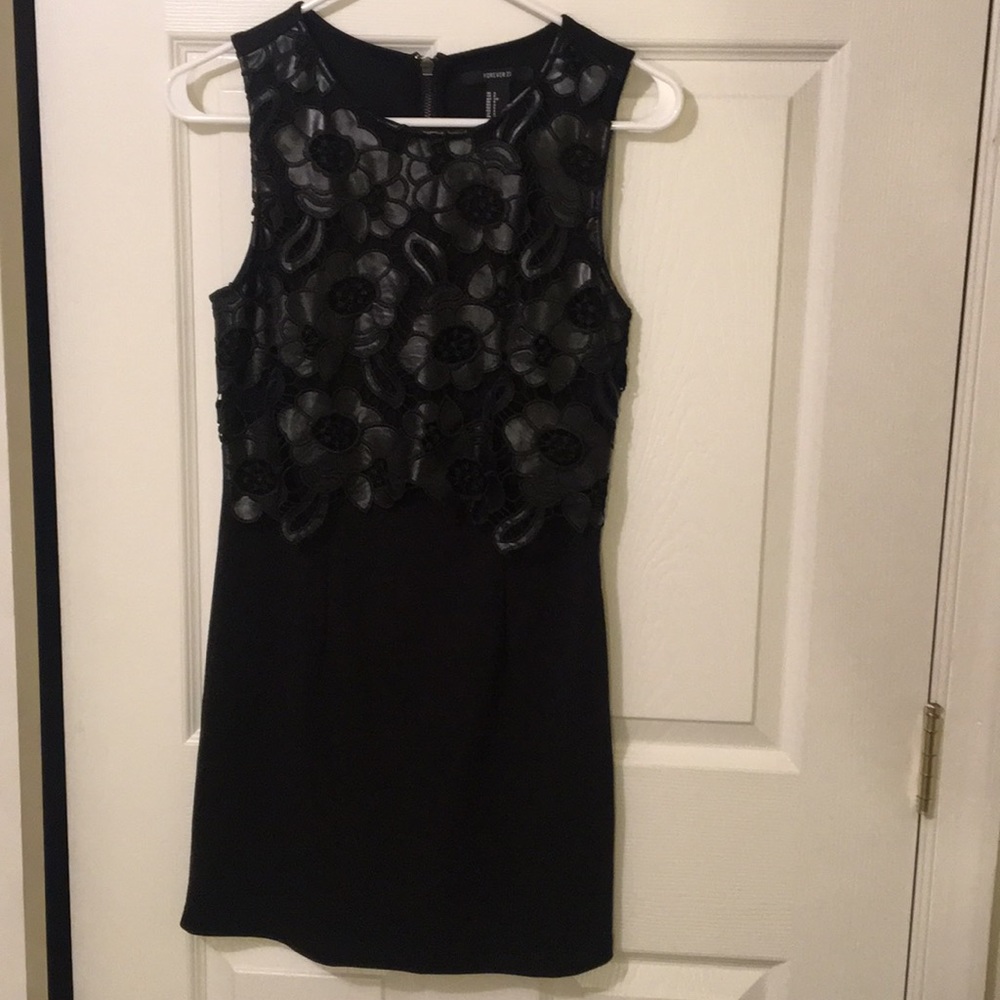 Black cocktail dress